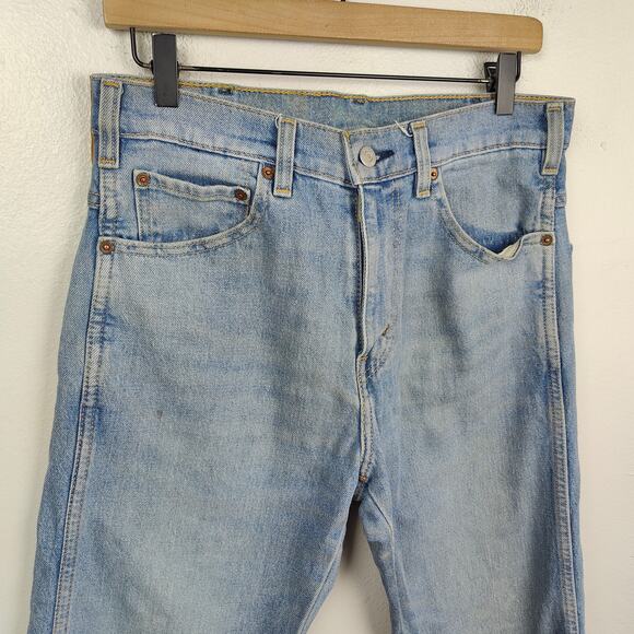 Levi's Western Fit Jeans Mens 30x32 Straight Classic Casual Medium Wash Cowboy - Picture 2 of 11